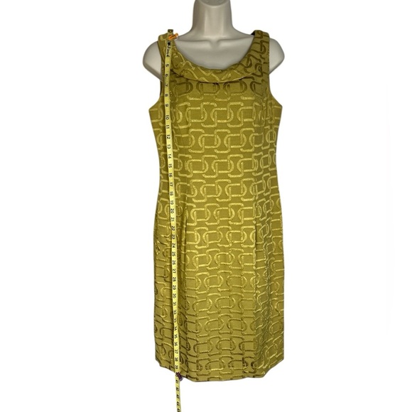 Worth Green Sheath Dress with Cowl Neck for Work - Picture 8 of 8